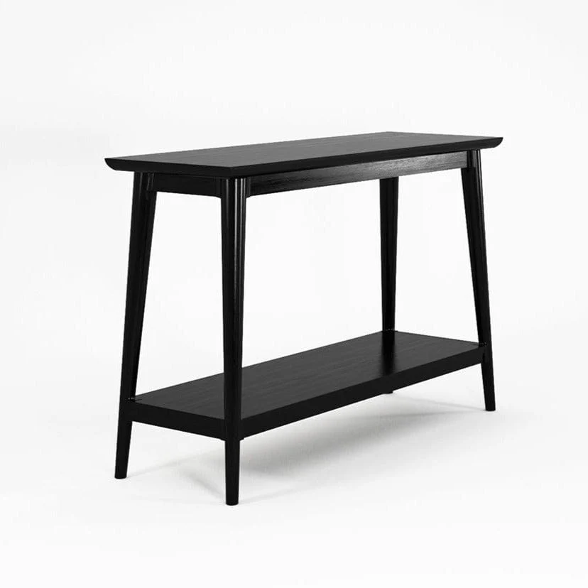 Vintage Console 1 Shelf - Satin Black - Image 3