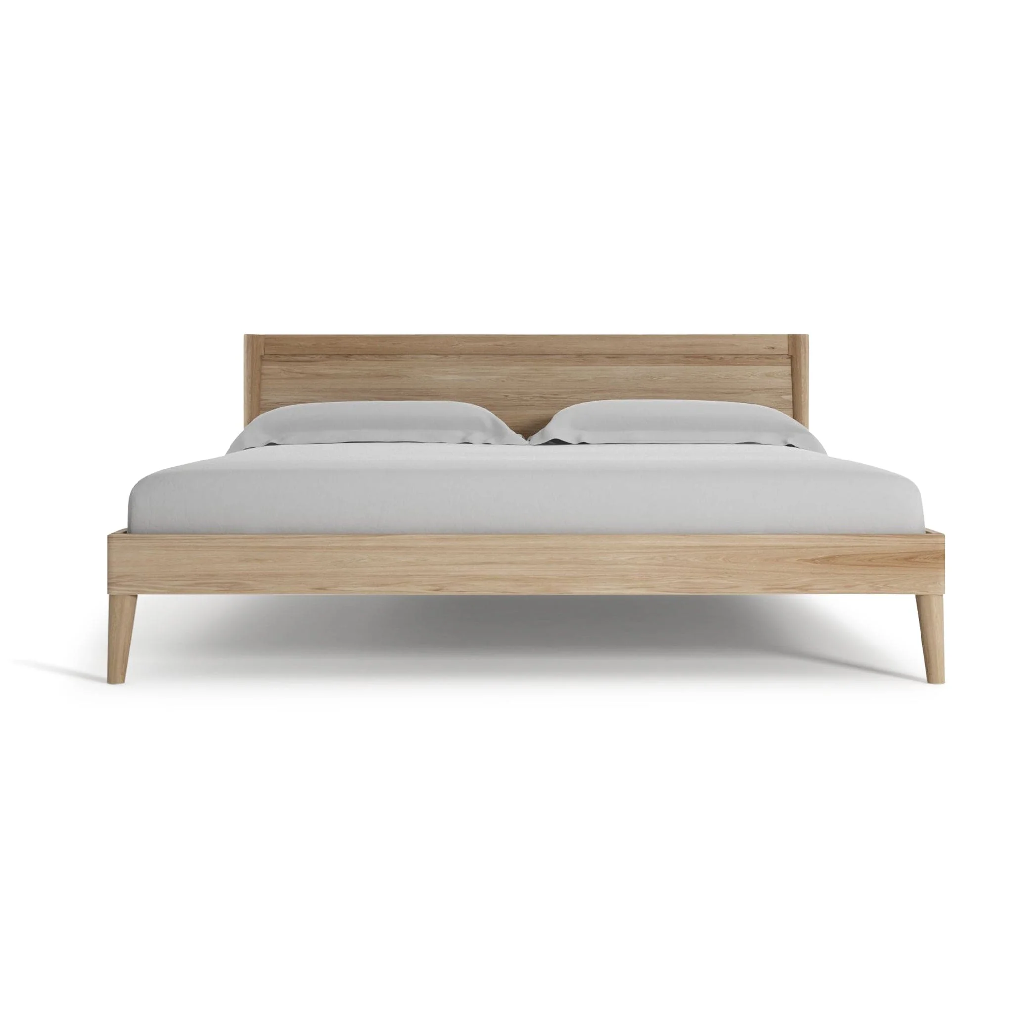 Vintage Queen Bed - European Oak - Image 4